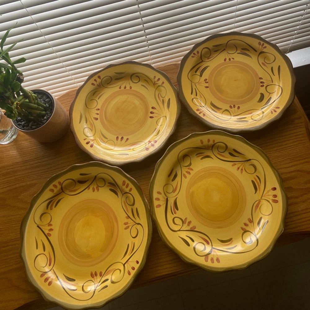 Home Trends ITALIAN VILLA dinner plate set